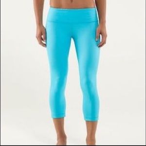 Lululemon wunder under crop legging